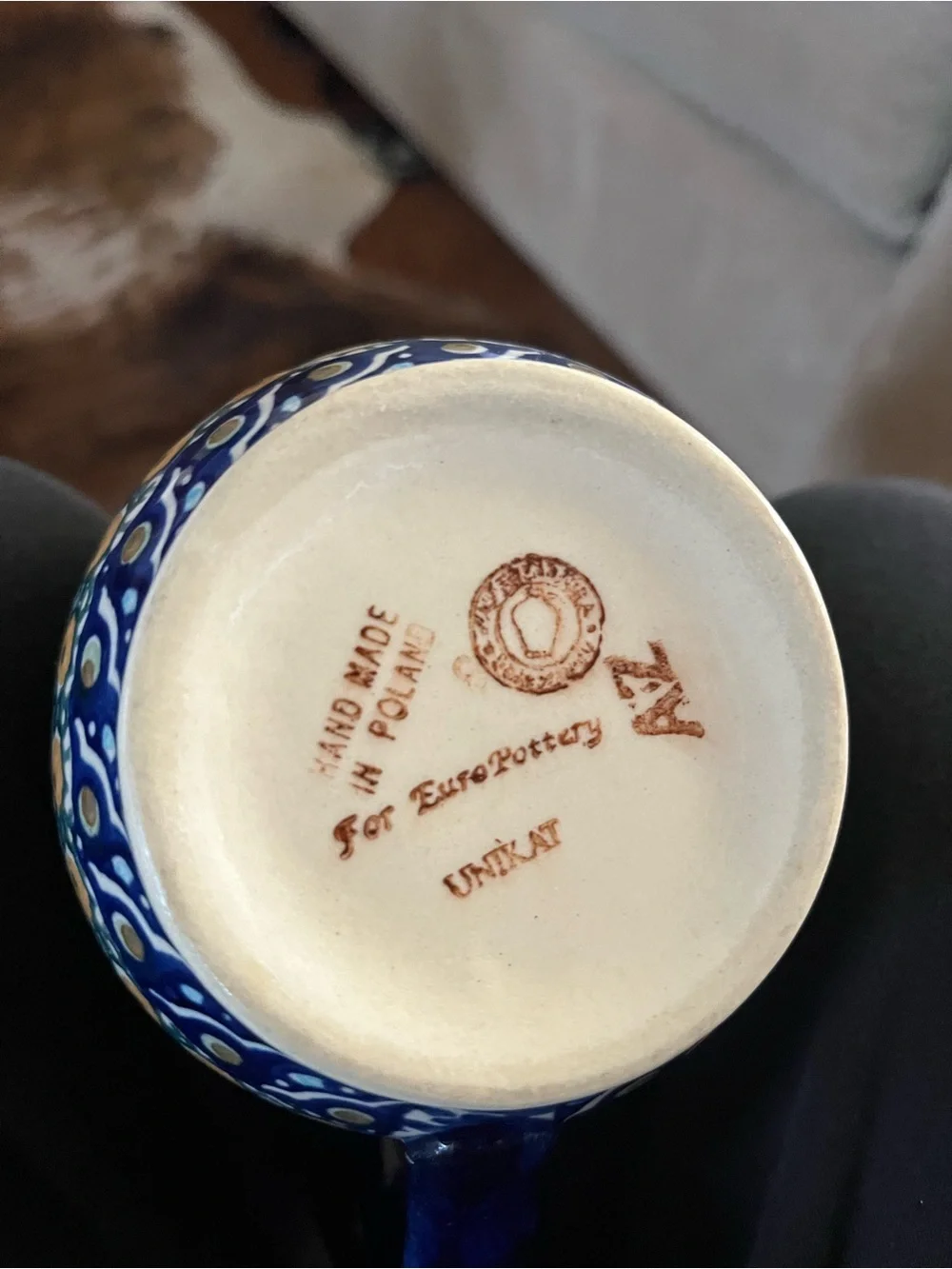 Polish Pottery mugs